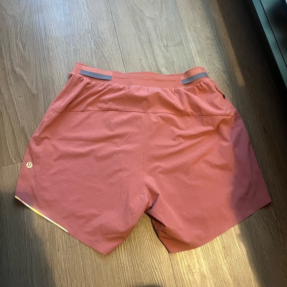 lululemon athletica Red Athletic Shorts - Picture 2 of 5